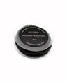 Black pre-loaded silicone micro beads on white background